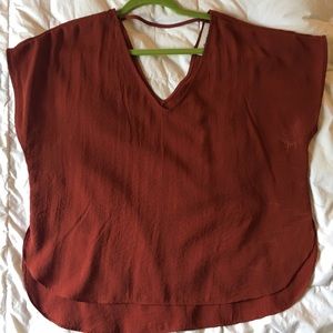 Stitch Fix Burnt Orange Blouse